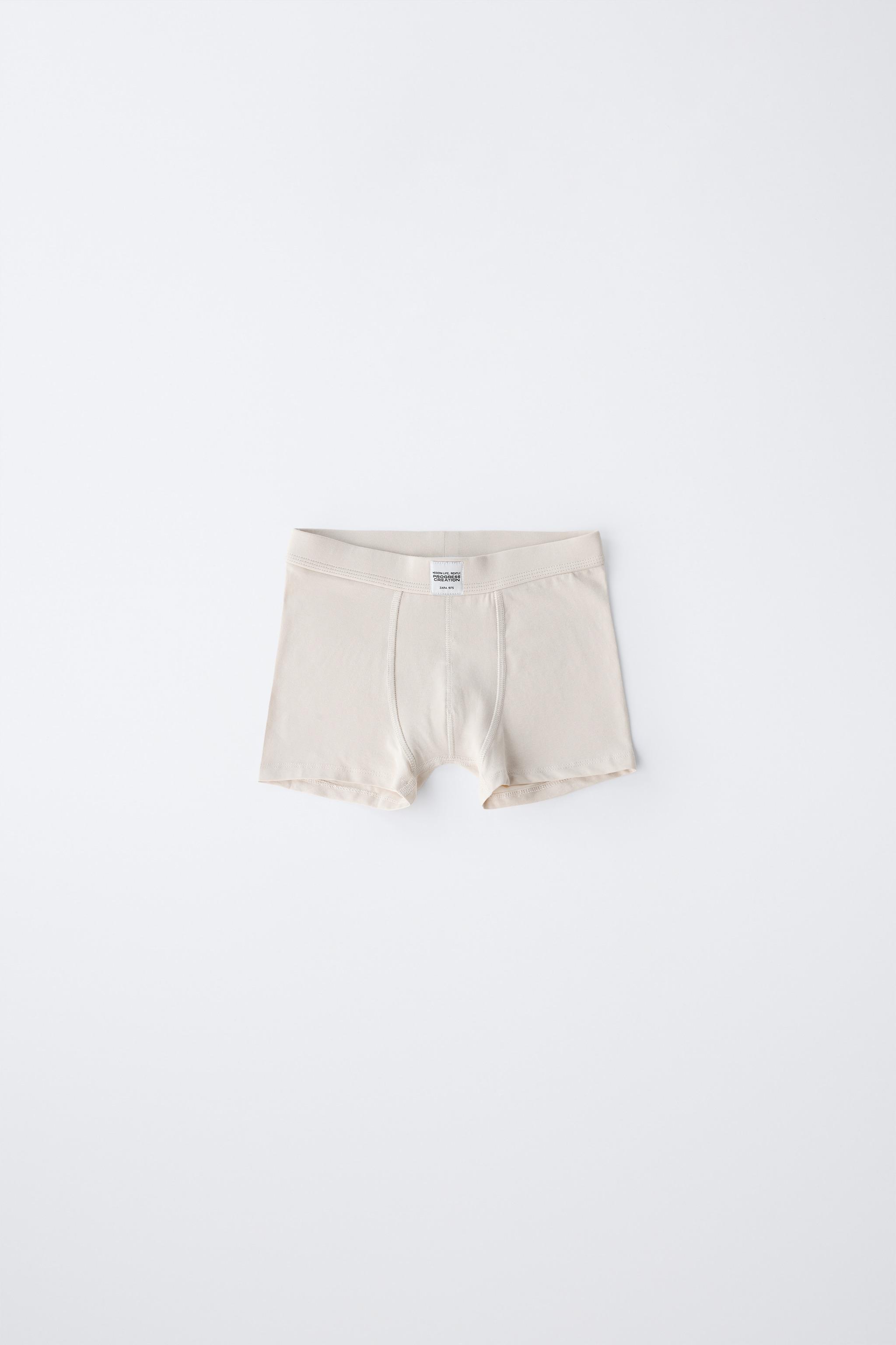 6 ANS/ LOT DE CINQ BOXERS ÉTIQUETTE